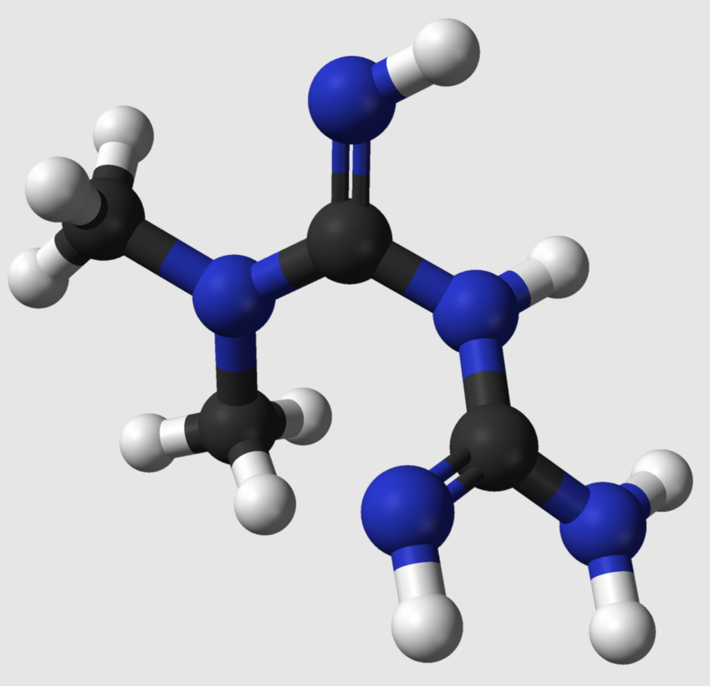 Molécule de Metformine